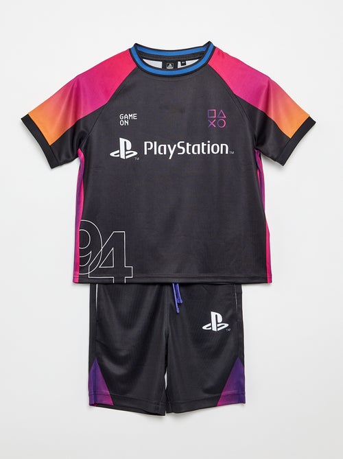 Ensemble bermuda + T-shirt 'PlayStation' - Kiabi
