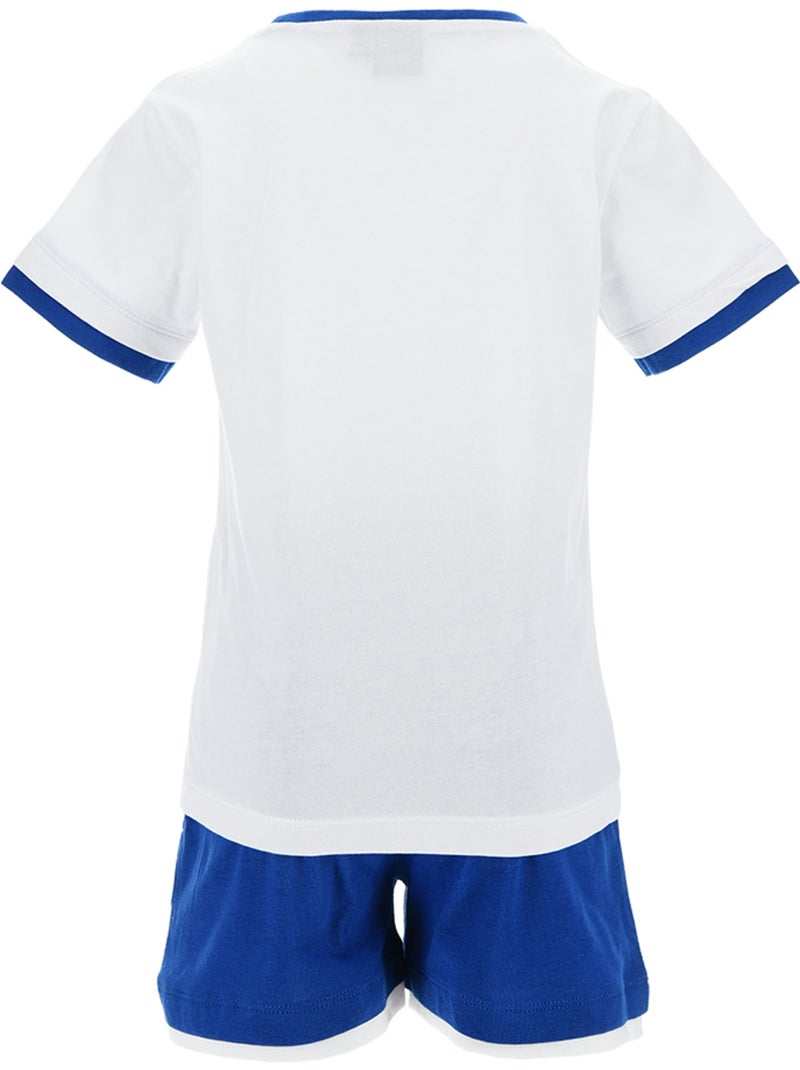Ensemble Bermuda + T-shirt Sonic  | Licence Officielle Blanc - Kiabi