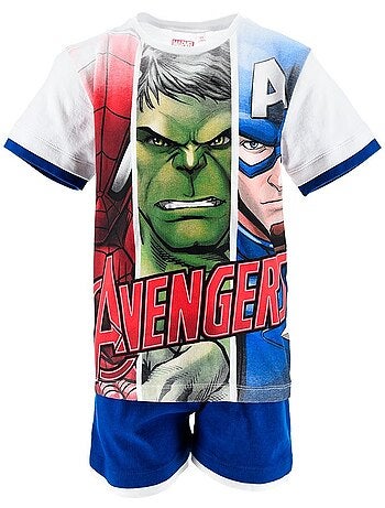 Ensemble Bermuda + Tee-Shirt Avengers| Licence Officielle