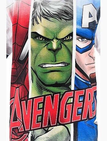 Ensemble Bermuda + Tee-Shirt Avengers| Licence Officielle