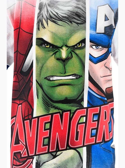 Ensemble Bermuda + Tee-Shirt Avengers| Licence Officielle - Kiabi Ensemble Bermuda + Tee-Shirt Avengers| Licence Officielle - Kiabi