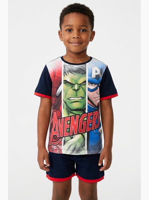 Ensemble bermuda + tee-shirt avengers| licence officielle - Kiabi Ensemble bermuda + tee-shirt avengers| licence officielle - Kiabi