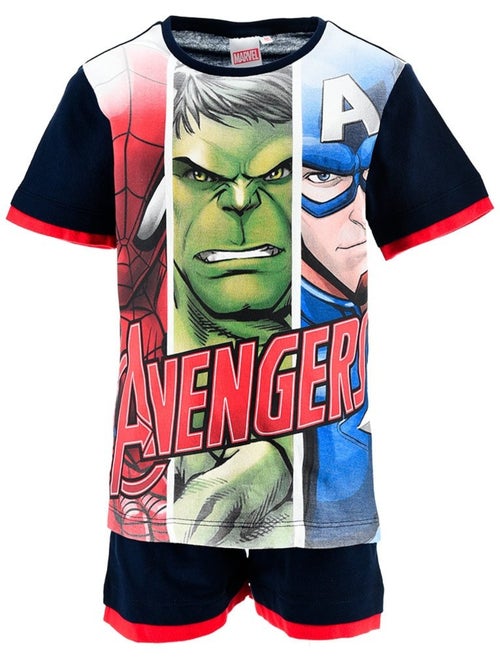 Ensemble bermuda + tee-shirt avengers| licence officielle - Kiabi Ensemble bermuda + tee-shirt avengers| licence officielle - Kiabi