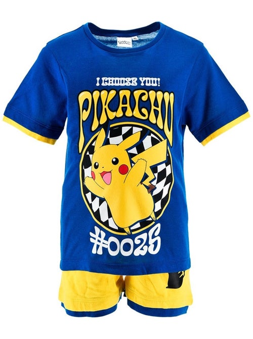 Ensemble Bermuda + Tee-Shirt Pokemon| Licence Officielle - Kiabi Ensemble Bermuda + Tee-Shirt Pokemon| Licence Officielle - Kiabi