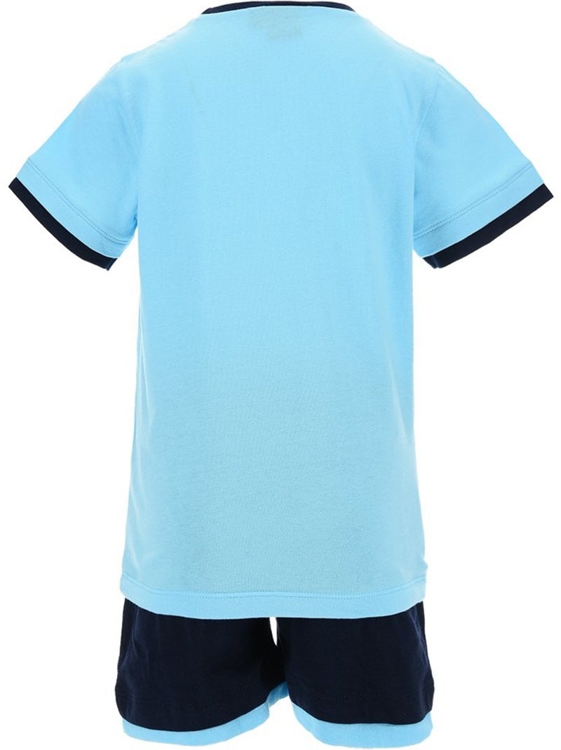 Ensemble Bermuda + Tee-Shirt Sonic| Licence Officielle Bleu - Kiabi