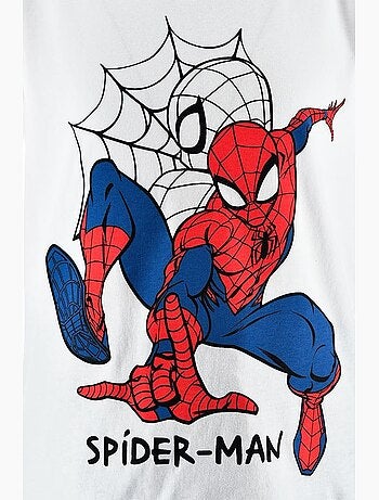 Ensemble bermuda + tee-shirt spiderman| licence officielle