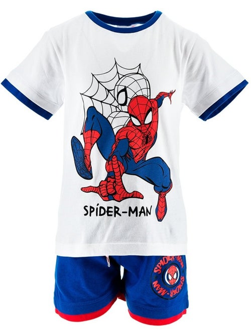 Ensemble Bermuda + Tee-Shirt Spiderman| Licence Officielle - Kiabi Ensemble Bermuda + Tee-Shirt Spiderman| Licence Officielle - Kiabi