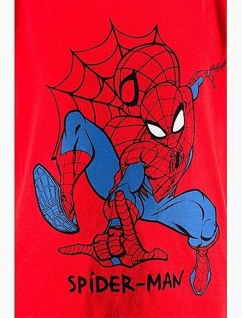 Ensemble bermuda + tee-shirt spiderman| licence officielle