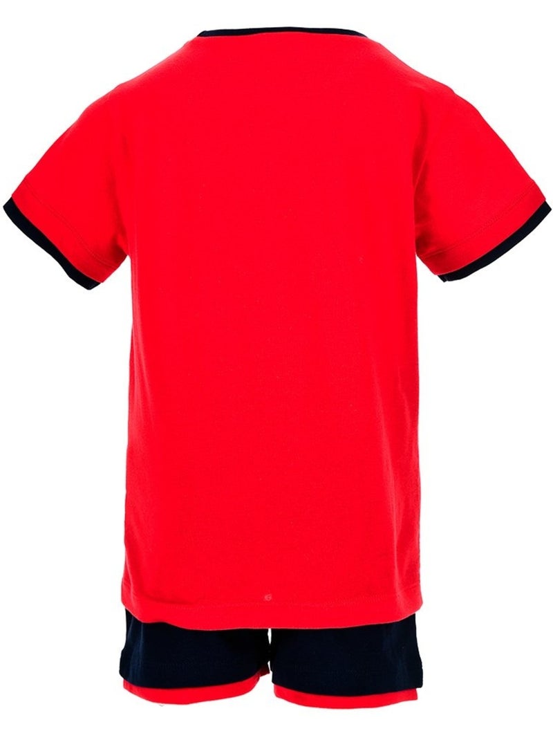 Ensemble Bermuda + Tee-Shirt Spiderman| Licence Officielle Rouge - Kiabi