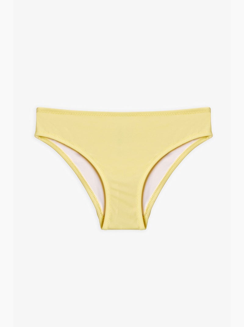 Ensemble bikini à col halter à sequins fille penti Jaune citron - Kiabi