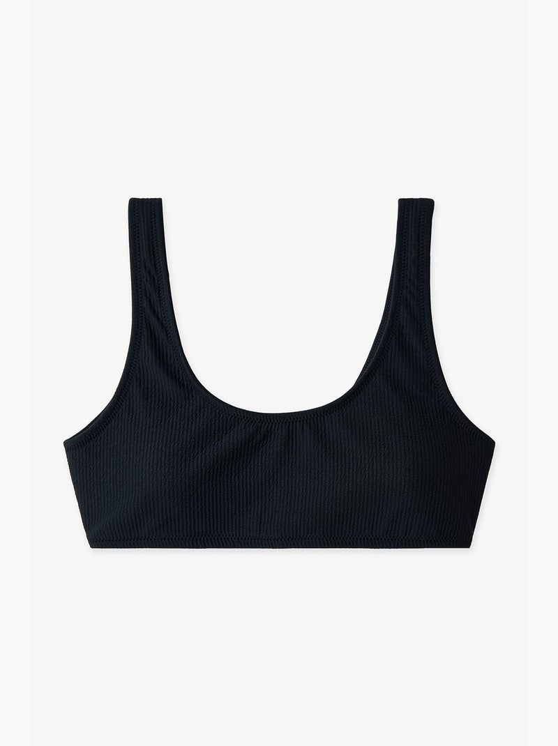 Ensemble bikini à encolure halter pour fille penti Noir - Kiabi