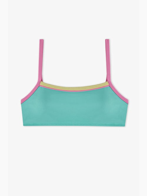 Ensemble bikini bandeau candy fille penti - Kiabi Ensemble bikini bandeau candy fille penti - Kiabi