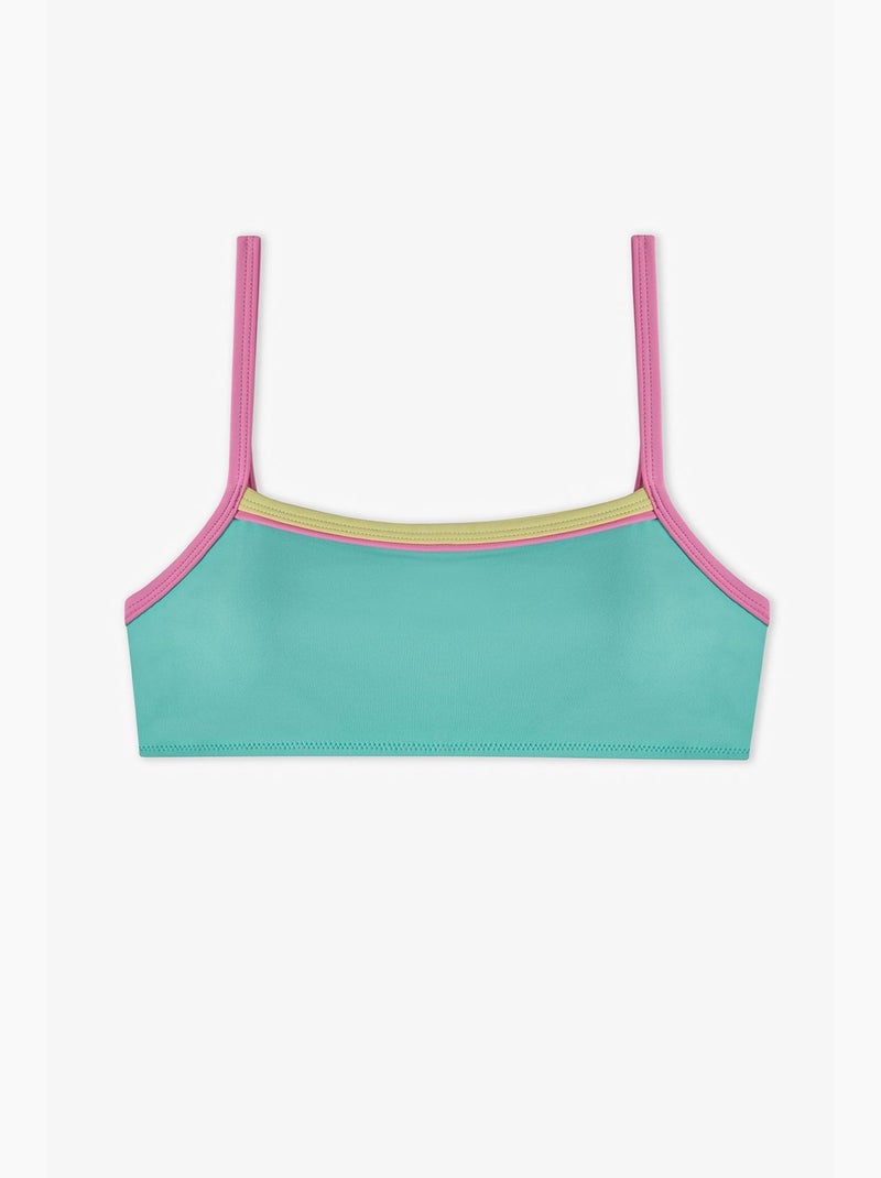 Ensemble bikini bandeau candy fille penti Multicolore - Kiabi