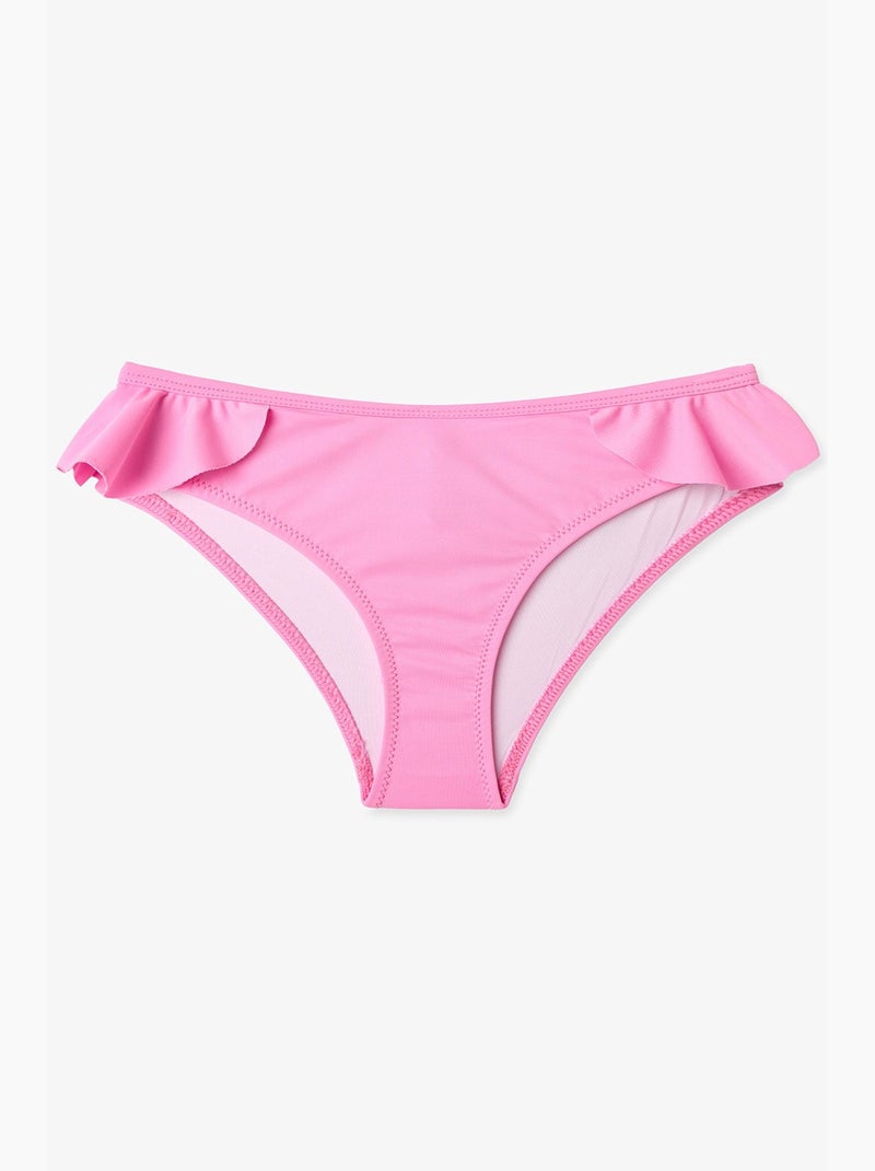 Ensemble bikini bandeau dream unicorn fille penti Rose fluo/Solinotes - Kiabi