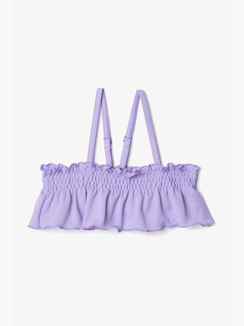 Ensemble bikini fille lilly à volants et bandeau penti - Kiabi Ensemble bikini fille lilly à volants et bandeau penti - Kiabi