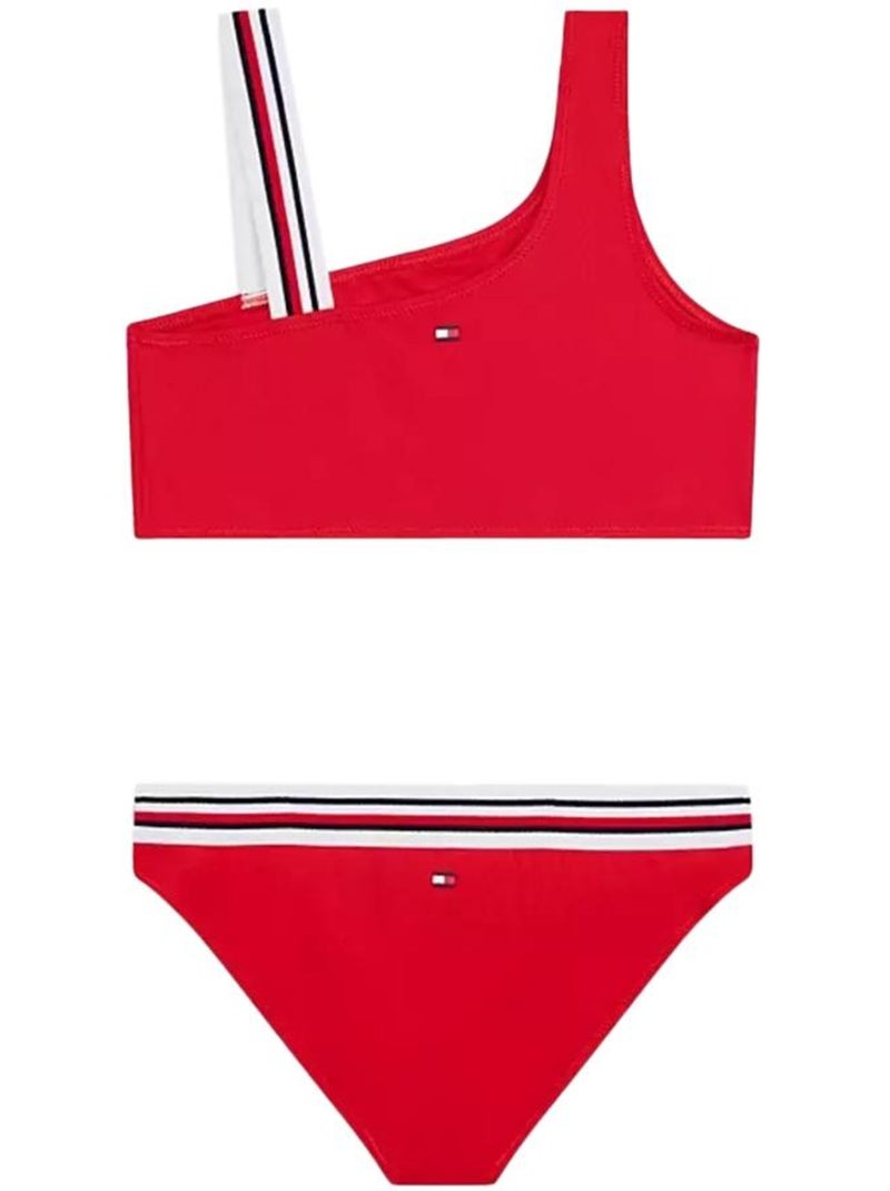 Ensemble bikini fille tommy hilfiger Rouge - Kiabi