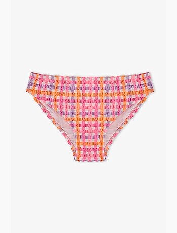 Ensemble bikini fille vicky à col halter à carreaux penti