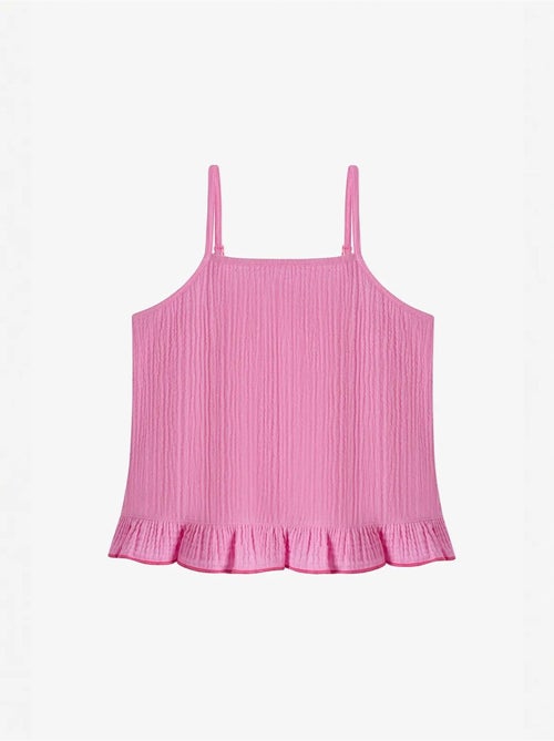 Ensemble bikini pinky à volants fille penti - Kiabi Ensemble bikini pinky à volants fille penti - Kiabi