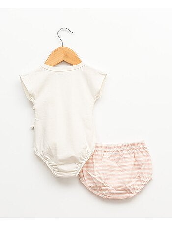 Ensemble bloomer + haut 100% coton - Terre de Marins