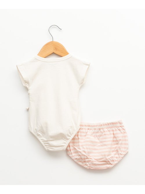 Ensemble bloomer + haut 100% coton - Terre de Marins - Kiabi Ensemble bloomer + haut 100% coton - Terre de Marins - Kiabi