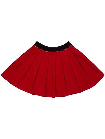 Ensemble Blouse col claudine & jupe plissée - 'LA FAUTE A VOLTAIRE'