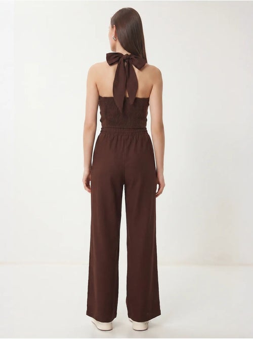 Ensemble blouse halter et pantalon large istanbul - Kiabi Ensemble blouse halter et pantalon large istanbul - Kiabi