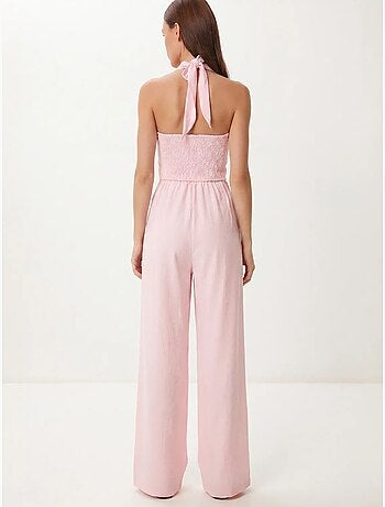 Ensemble blouse halter et pantalon large istanbul