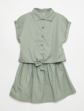 Ensemble blouse + jupe - 2 pièces