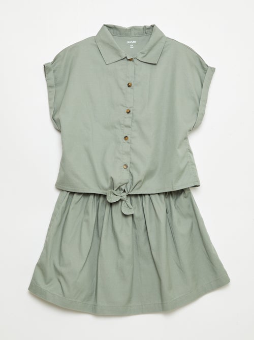Ensemble blouse + jupe - 2 pièces - Kiabi