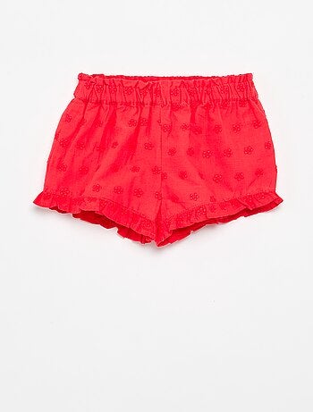 Ensemble blouse sans manches + short