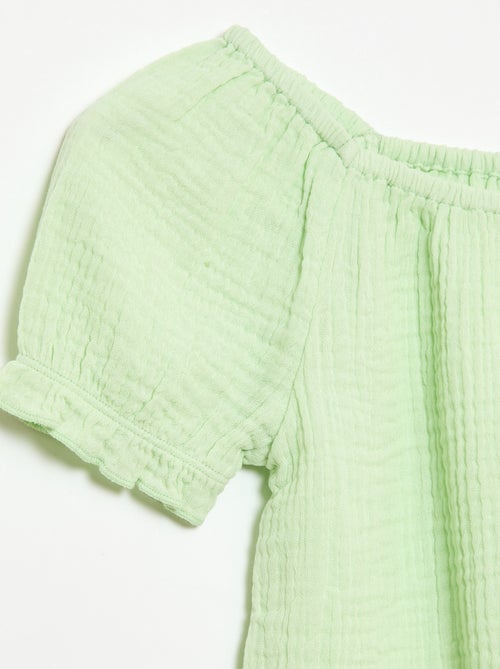 Ensemble blouse + short uni - 2 pièces - Kiabi