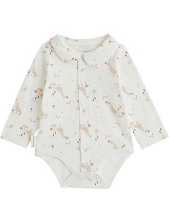 Ensemble body bébé et pantalon en molleton margot