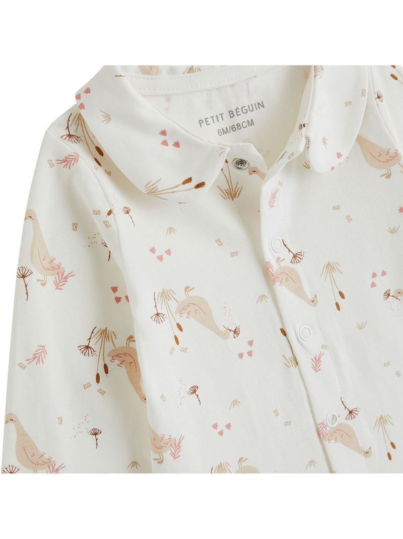 Ensemble body bébé et pantalon en molleton margot Rose - Kiabi