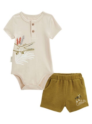 Ensemble body bébé et short Costa