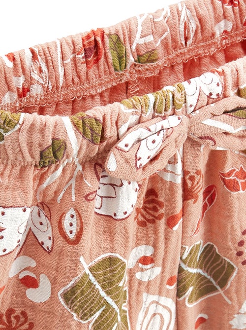 Ensemble body bébé et short en gaze de coton Mindanao - Kiabi