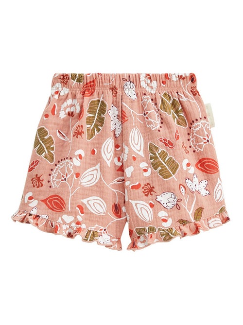 Ensemble body bébé et short en gaze de coton Mindanao - Kiabi