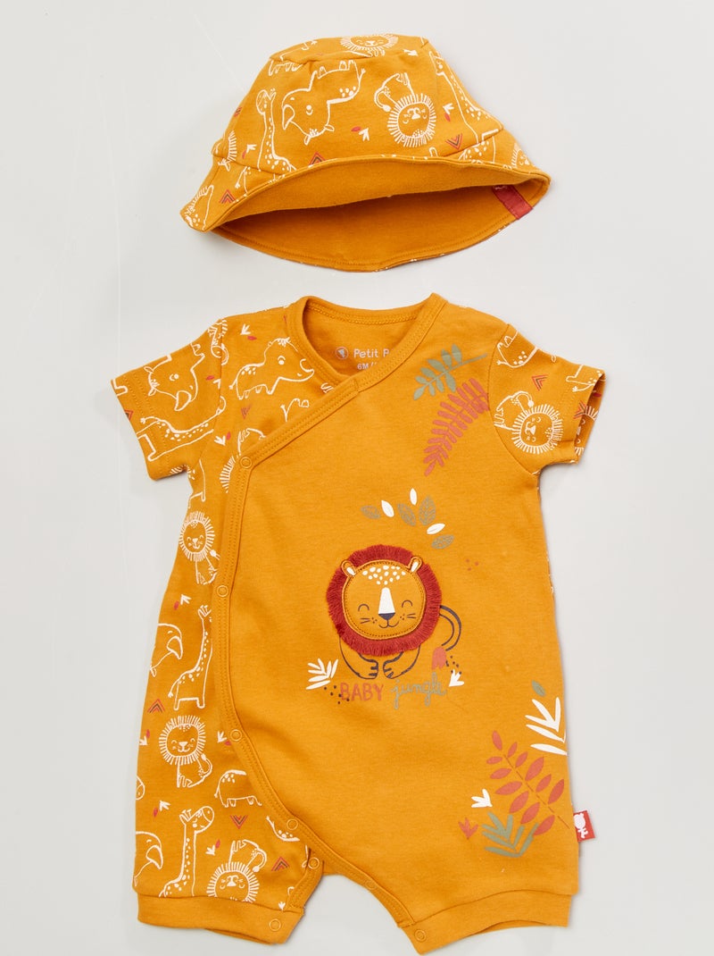 Ensemble body + bob BEIGE - Kiabi