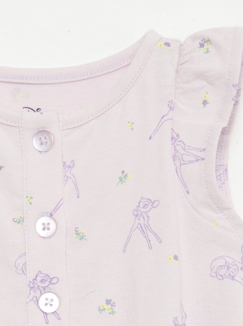 Ensemble body + chapeau 'Bambi' 'Disney' - 2 pièces Violet - Kiabi