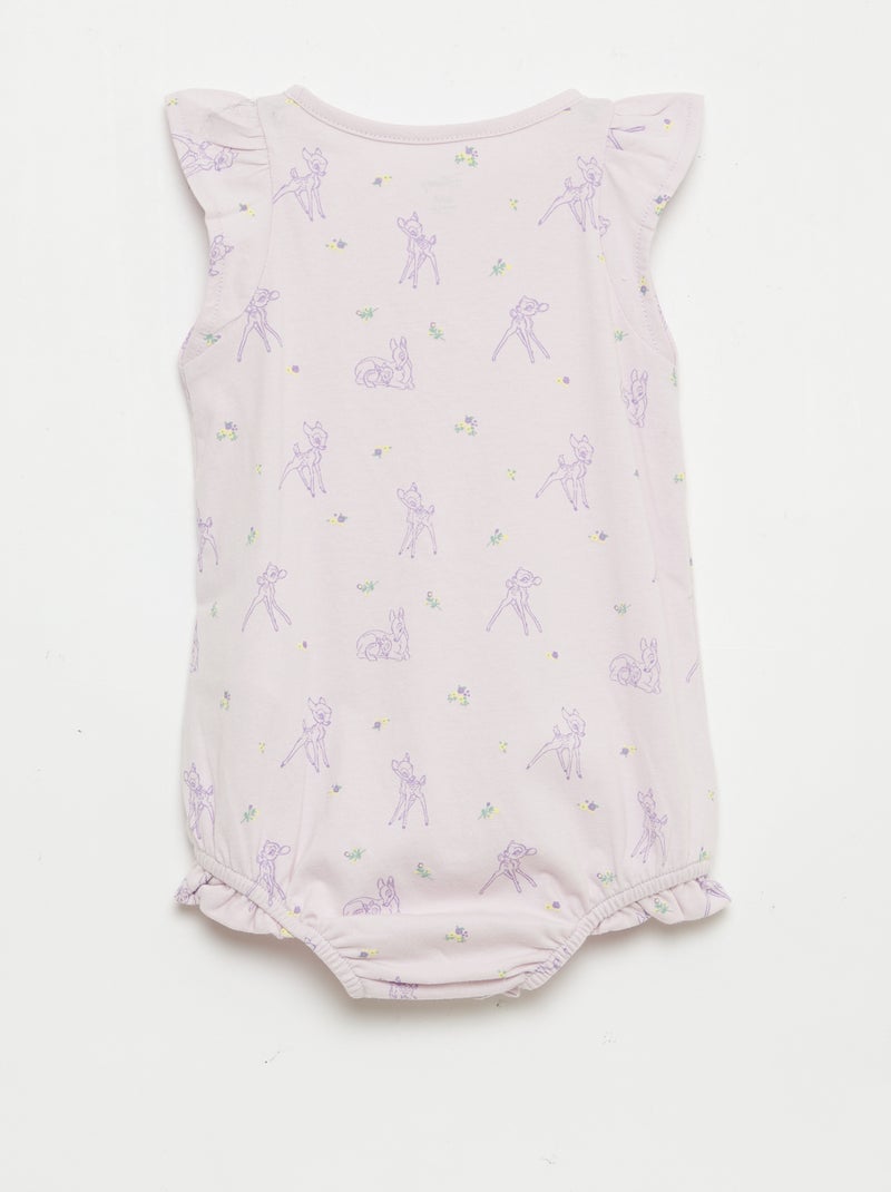 Ensemble body + chapeau 'Bambi' 'Disney' - 2 pièces Violet - Kiabi