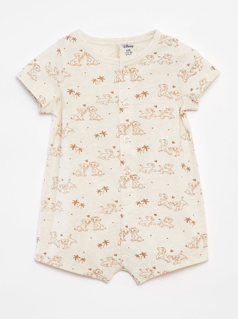 Ensemble body + chapeau 'Disney' - 2 pièces BEIGE - Kiabi