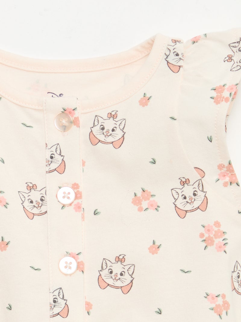 Ensemble body + chapeau 'Marie' 'Disney' - 2 pièces Rose - Kiabi
