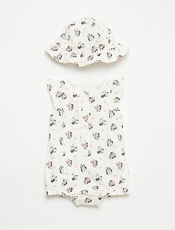 Ensemble body + chapeau 'Bambi' 'Disney' - 2 pièces
