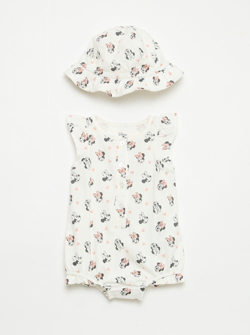 Ensemble body + chapeau 'Minnie' 'Disney' - 2 pièces - Kiabi Ensemble body + chapeau 'Minnie' 'Disney' - 2 pièces - Kiabi