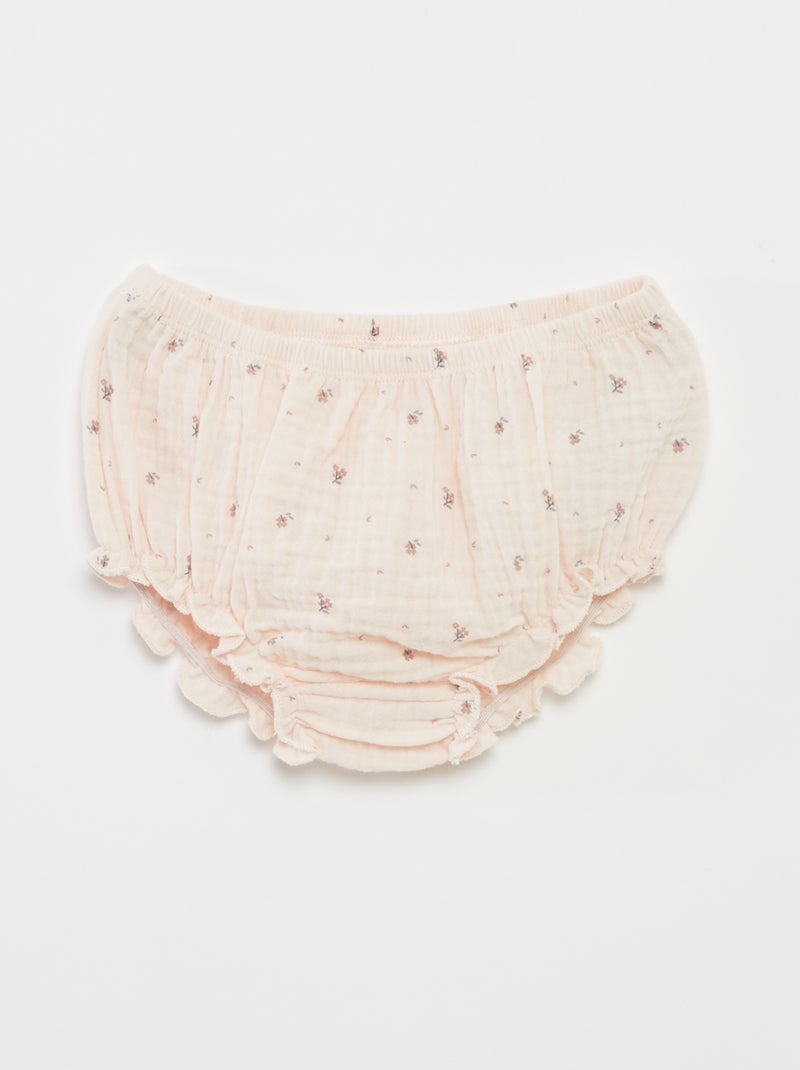 Ensemble body + culotte - 2 pièces ROSE - Kiabi