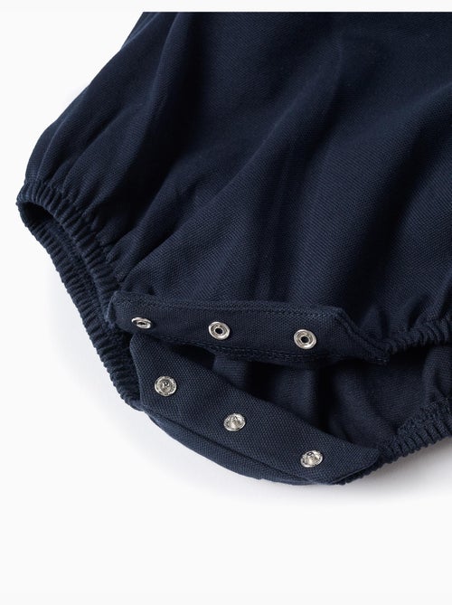 Ensemble body en coton + barboteuse - Kiabi