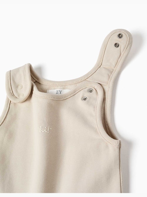 Ensemble body et combinaison en coton - Kiabi