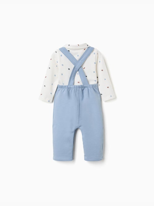 Ensemble body et salopette en coton - Kiabi Ensemble body et salopette en coton - Kiabi