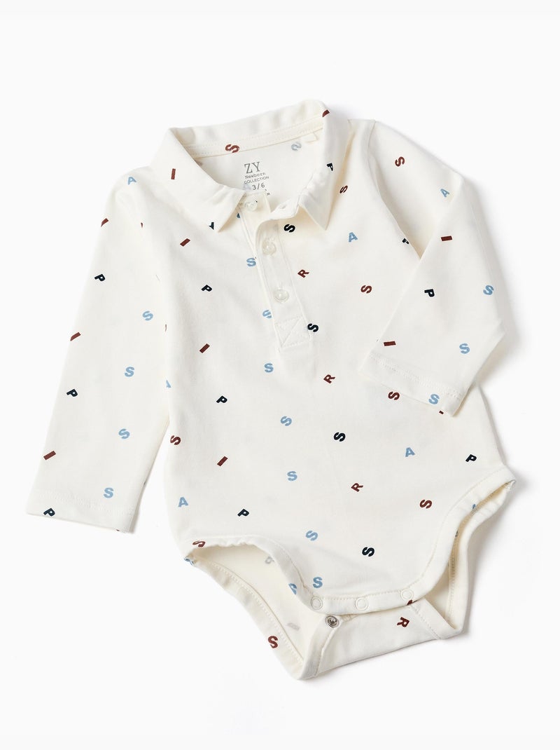 Ensemble body et salopette en coton Bleu clair - Kiabi