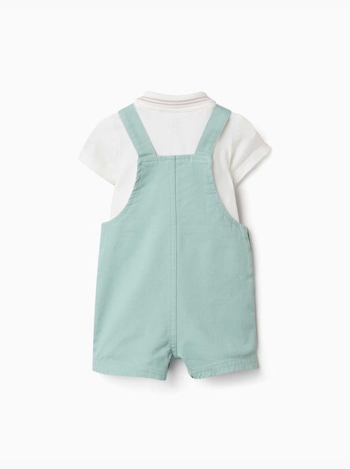 Ensemble body et salopette en coton - Kiabi Ensemble body et salopette en coton - Kiabi
