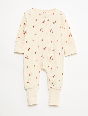 Ensemble body évolutif + dors bien en maille côtelée